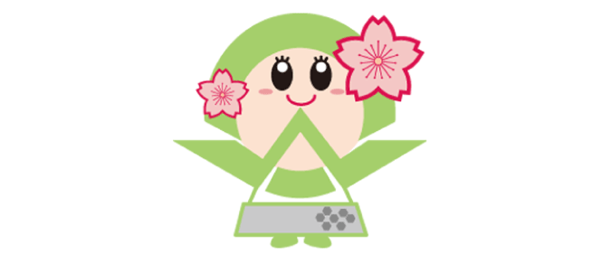マスコットキャラクター“さくらん”